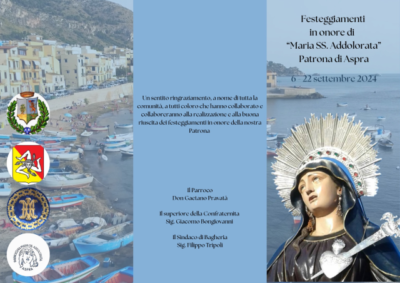 Aspra is preparing to celebrate its patron saint. A rich program of religious, musical and entertainment events – Sept. 08 to 15, 2024