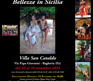 Bagheria celebrates the beauty of Sicilian women with exhibition by Carlo Giammarresi at Villa San Cataldo – Sunday, September 15, 2024 at 6:00 p.m.