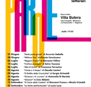 “Tramonti di parole”: a villa Butera “La notte dell’Antimafia” di Lucio Luca – Venerdì 27 Settembre 2024