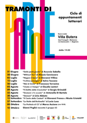 “Sunsets of Words”: Gaetano Perricone with his book ”The Last Game” – Friday, Sept. 20, at Villa Butera, Bagheria