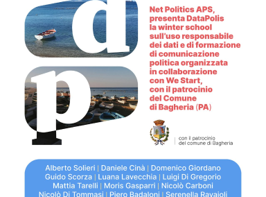 Dati e comunicazione: la Winter School di NetPolitics a Bagheria. Lezioni, incontri workshop con professori ed esperti – Dal 12 al 15 Dicembre 2024