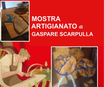 Exposición de artesanía de Gaspare Scarpulla en Villa San Cataldo – Abierto a visitantes del 26 de noviembre de 2024 al 8 de diciembre de 2024