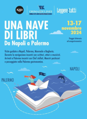 Bagheria protagoniste du « Navire des Livres »: un voyage à travers la culture, l’art et le goût – 15 Novembre 2024