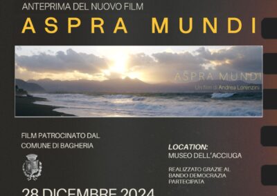 Der Dokumentarfilm „Aspra Mundi“ von Andrea Lorenzini wird im Sardellenmuseum gezeigt mit der Einlage eines Darlehens von Democracy Participation – Samstag, 28. Dezember 2024