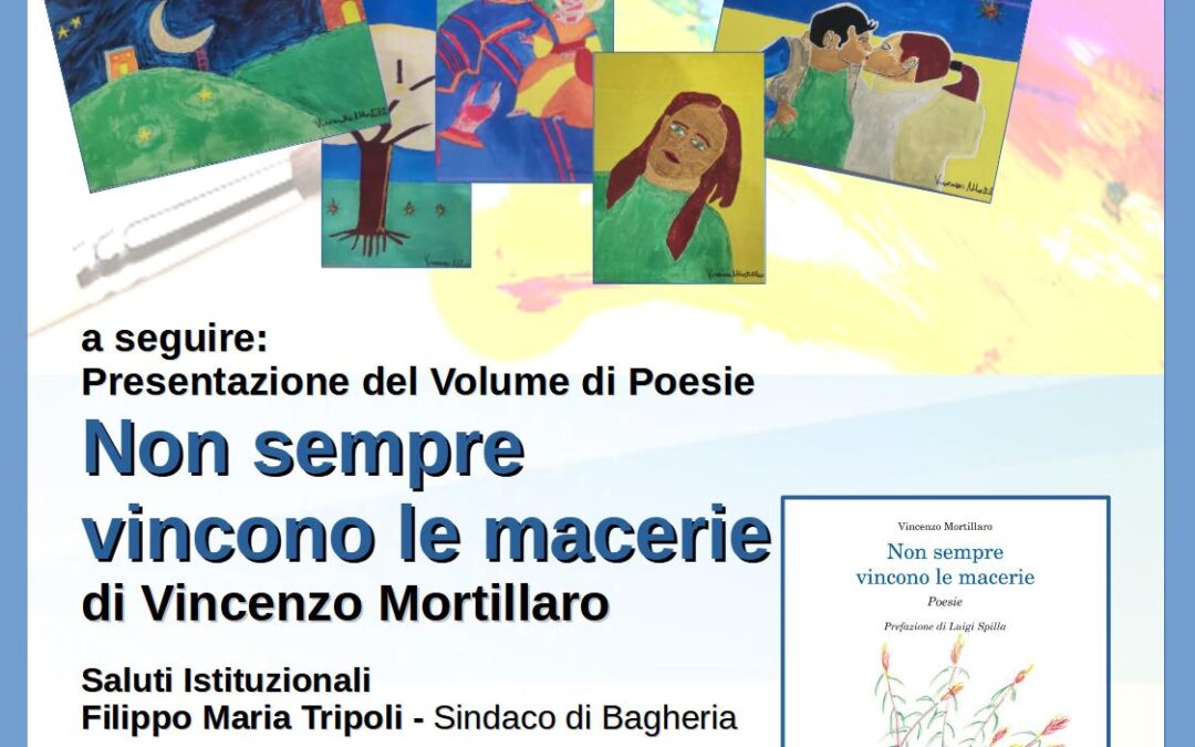 L’art et la poésie de Vincenzo Mortillaro: exposition et présentation du volume de poèmes – Du 02 au 09 février 2025