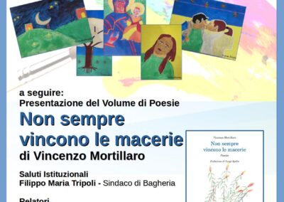 L’arte e la poesia di Vincenzo Mortillaro: mostra e presentazione del volume di poesie – Dal 02 al 09 Febbraio 2025