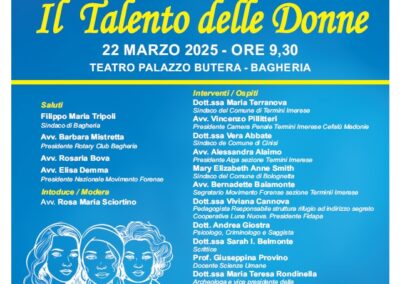 “Il Talento delle Donne”: evento di confronto sull’identità femminile – Il 22 marzo 2025